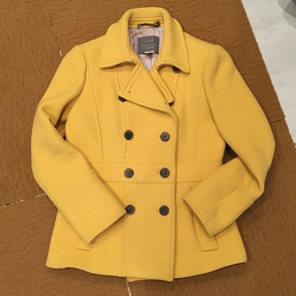 JCrew Nello Gori Stadium cloth coat
